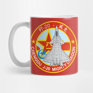 Chengdu J-20 Mighty Dragon Mug